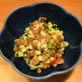 おかばちゃん's cooksnap of when they made 納豆の和風サラダ.