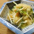 solapapa's cooksnap of when they made 【簡単】水菜のサッパリ梅煮【時短】.