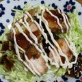 ☆べーちゃん☆'s cooksnap of when they made 照り焼き味チャーシュー風✿鶏もも肉ロール.