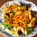 ブルちゃん☆'s cooksnap of when they made レンジで簡単♪卵と豚肉の中華炒め.
