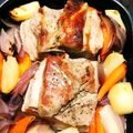 さとちゃん168's cooksnap of when they made グリルパンで豚バラブロックまるっと塩焼き.