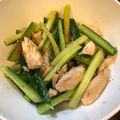 オージーリリー's cooksnap of when they made キュウリと鶏肉の中華炒め❤️.