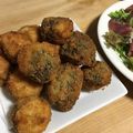 wakaべこ's cooksnap of when they made ジューシー♪椎茸の肉詰めフライ.