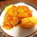 りりゆぅ's cooksnap of when they made ふわとろオムレツラタトゥーユ添え.