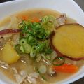 横山允謙's cooksnap of when they made 簡単！節約！具だくさん豚汁.