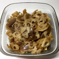 sato3★'s cooksnap of when they made 簡単美味しい！蒟蒻と蓮根のきんぴら.
