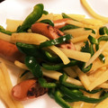 ozameg's cooksnap of when they made じゃがいもとウインナーの和風炒め.