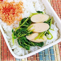 SP♪'s cooksnap of when they made 豆苗と魚肉ソーセージのサっと煮.