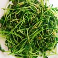 さくら2016's cooksnap of when they made 豆苗のニンニクしょう油炒め.