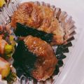 れもんねこ3's cooksnap of when they made おにぎりみたいな☆人参入り豚ひきつくね♪.
