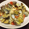 classic's cooksnap of when they made アサリとトマトのガーリック炒め♪卵とじ.