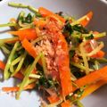 Sayyyyyyy's cooksnap of when they made 豆苗と人参のおひたし.