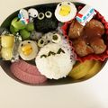 がんこママ♪'s cooksnap of when they made キャラ弁☆トトロ弁当.
