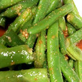 はに333's cooksnap of when they made 簡単！十六ささげの棒々鶏風和え物.