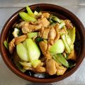 ebipeco's cooksnap of when they made 鶏ももとチンゲン菜の醤油バター炒め.