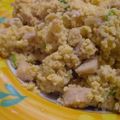 mikutin's cooksnap of when they made おから玉子とエリンギのオイスターマヨ炒め.
