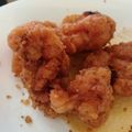 ゆるмαмα's cooksnap of when they made 味付きホルモンのジューシー唐揚げ.