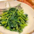 KEI〜☆'s cooksnap of when they made 空心菜の中華風ペペロンチーノ炒め.