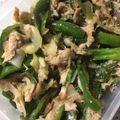 nobu51's cooksnap of when they made ツナピーマンしそみょうが.