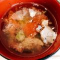 サンショウウオ家's cooksnap of when they made 鯖缶、トマト、ほうれん草のご馳走お味噌汁.