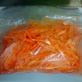 アスカチャチャ's cooksnap of when they made 【野菜の冷凍保存】にんじん.