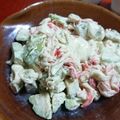 クックVOY1Q3☆'s cooksnap of when they made アボカドとカニカマのワサビマヨ.