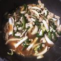 さ、き's cooksnap of when they made 豚ロースで、お好み野菜の青椒肉絲風.
