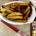 クックQ4T5N9☆'s cooksnap of when they made さつま芋とかぼちゃのきんぴら.