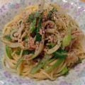 ミナスケ's cooksnap of when they made ツナと長ネギの和風スパゲティー.