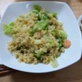 みさとんぼ's cooksnap of when they made レタス卵チャーハン！まぜて炒めて簡単★.