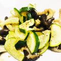 ちょこxx's cooksnap of when they made ズッキーニときのこの炒め物.