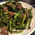 ♪きっとんとん♪'s cooksnap of when they made ビールに合う♪砂肝と空芯菜シャキッと炒め.