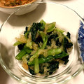 Nana983's cooksnap of when they made とっても簡単☆小松菜の大根おろし和え.