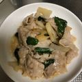 ルぴあ's cooksnap of when they made レンコンと豚肉の大葉ドレッシングソテー.