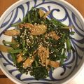 まりまり～'s cooksnap of when they made 大根菜のごま油炒め.