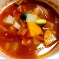たけはぐ's cooksnap of when they made 野菜たっぷり簡単ミネストローネ風スープ。.