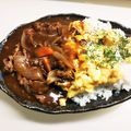yukiyuma's cooksnap of when they made 流星の絆☆ありあけ風ハヤシライス！.
