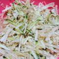 ebi888's cooksnap of when they made キャベツと大根と胡瓜の胡麻風味サラダ.