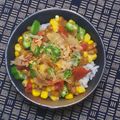 nosso's cooksnap of when they made 朝採り新鮮オクラ＆納豆のネバネバ丼.