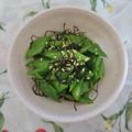 mmameco's cooksnap of when they made お弁当に✿いんげんの塩昆布和え.