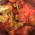 ディナーカレー's cooksnap of when they made キムチとトマトの中華風和え物.