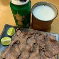 ユルゲン's cooksnap of when they made 簡単★牛タン塩　レモン汁で.