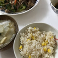 クックPW9C2T☆'s cooksnap of when they made 季節ごはん『とうもろこしごはん』.