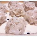Janberry☆'s cooksnap of when they made 肉だ！肉肉！肉がゴロゴロ☆肉々しい肉焼売.
