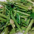 aya_bee's cooksnap of when they made 我が家の定番中華料理！空芯菜炒め.