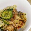 料理手帖's cooksnap of when they made ゴーヤのきんぴら.