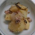 クックかわまい's cooksnap of when they made 作り置き☆挽肉とじゃが芋の塩昆布煮.