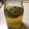にゃちとまー's cooksnap of when they made キウイビネガーシロップ・キウイ酢.