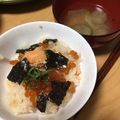 ひなたでここ's cooksnap of when they made 秋は宮城のはらこめし.