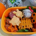 Natsu♡Ayu's cooksnap of when they made お弁当☆たこウインナー星人？.